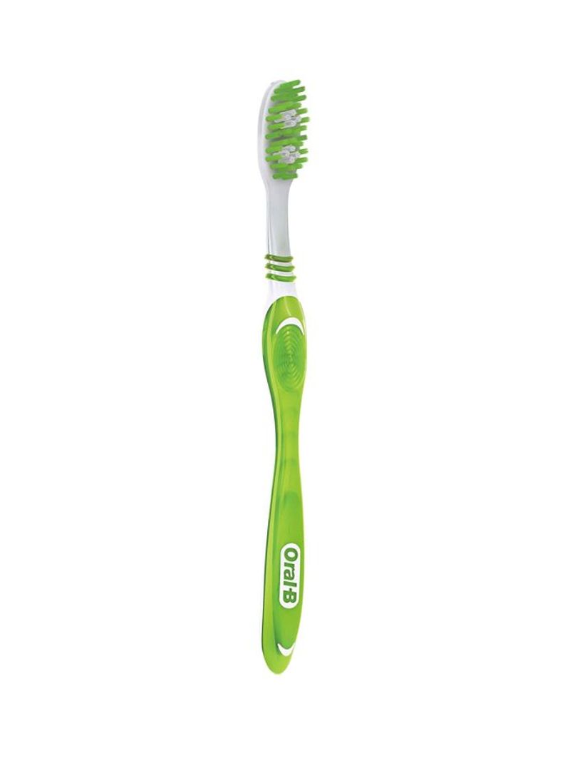 Ultrathin Sensitive Extra Soft Manual Toothbrush Green/White
