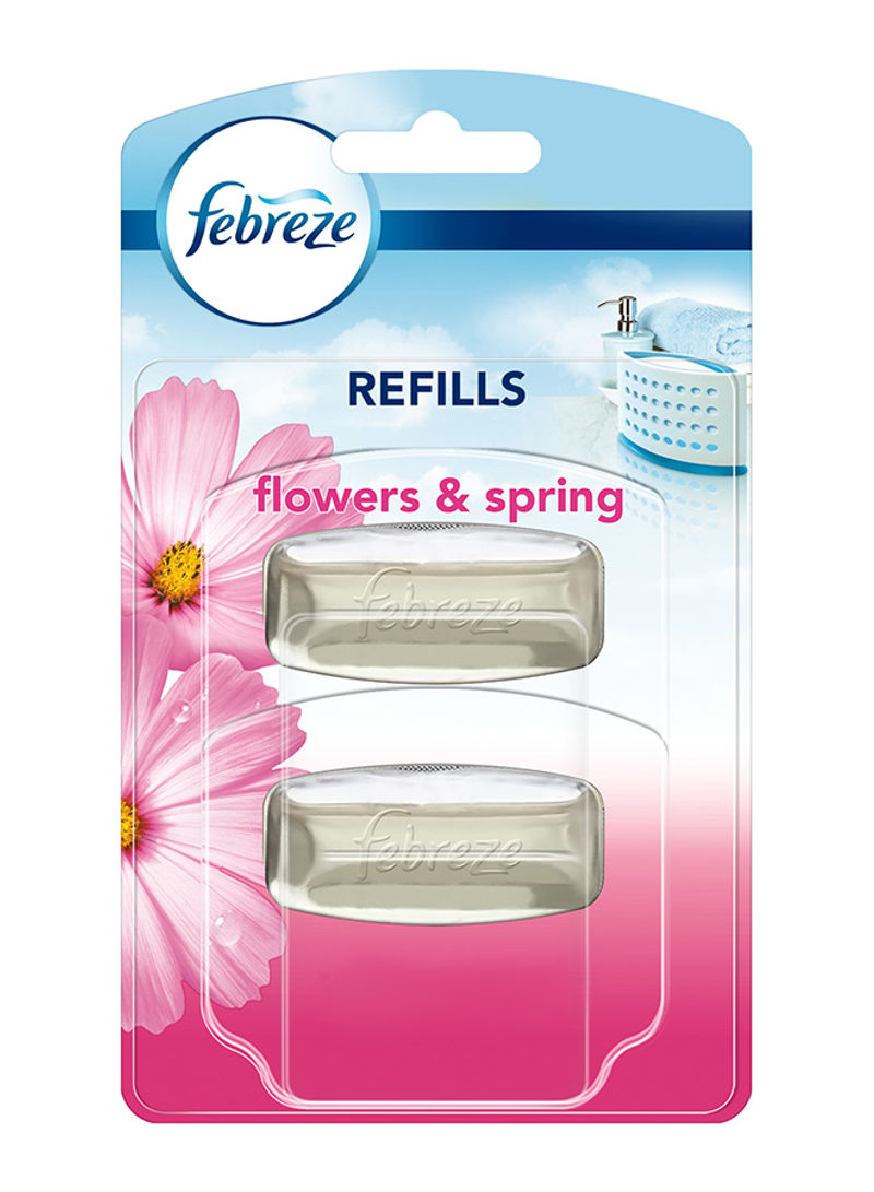 Small Spaces Flowers And Spring Air Freshener Refill 2 Count