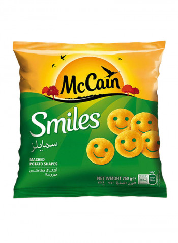 Crispy Mashed Smile Shape Potato Snack 750g