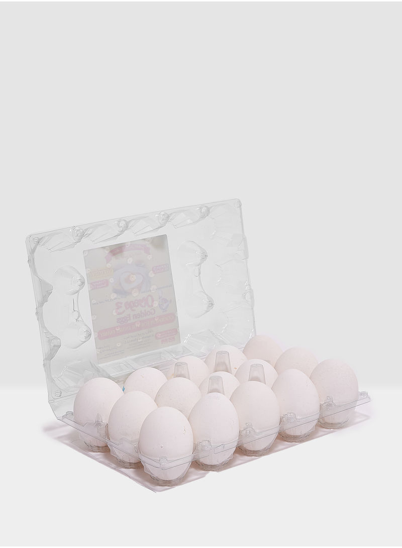 Golden Omega-3 White Eggs 50g Pack of 15