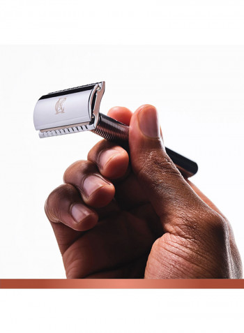 10-Piece Safety Razor Blades أسود