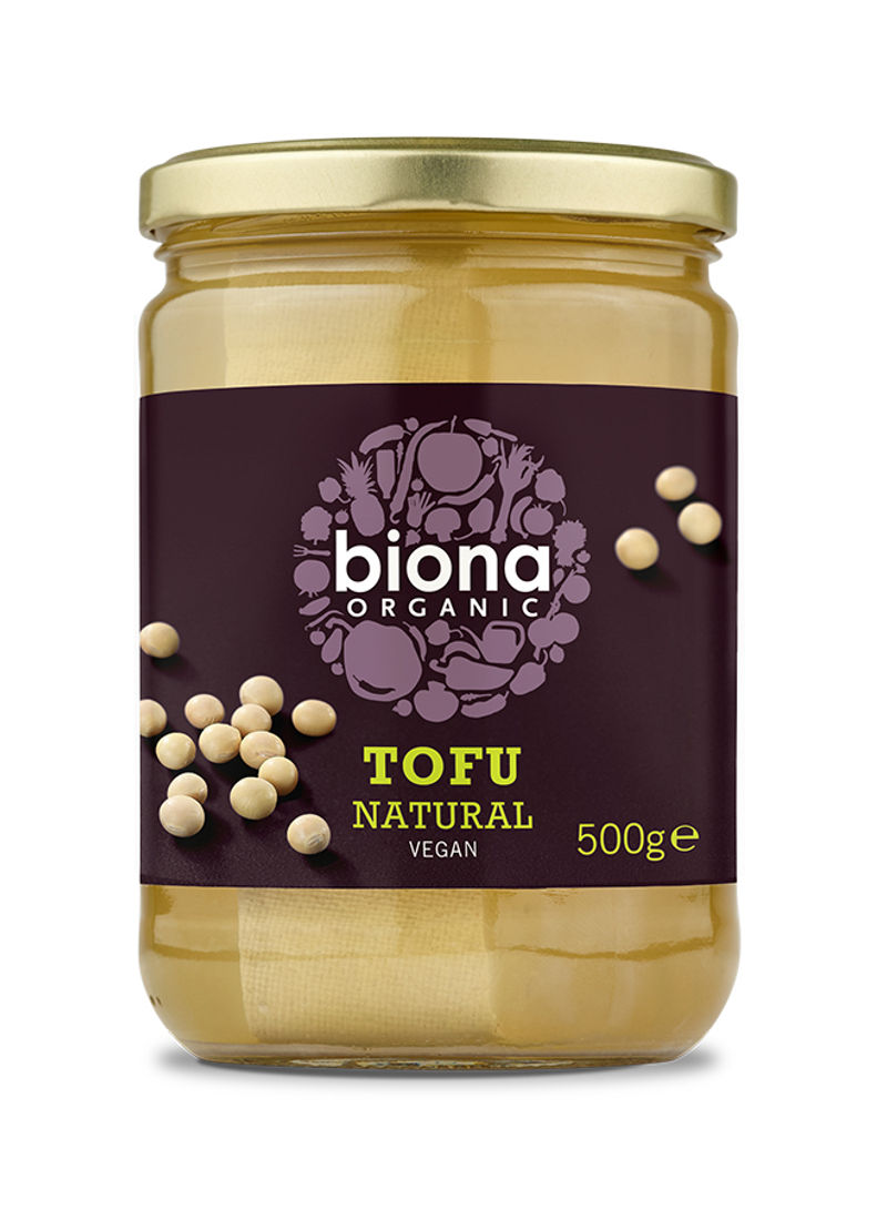 Plain Tofu Organic In Jars 500g
