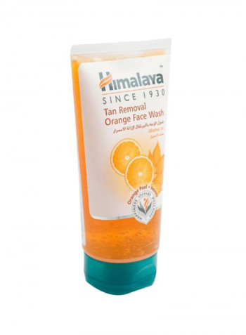 Tan Removal Orange Facewash  Orange 150ml