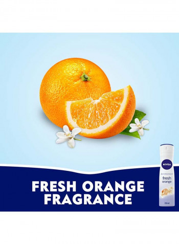Pack Of 2 Fresh Orange Deodorant Spray 150ml