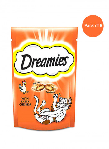 Chicken Cat Treats Pouch 60g Pack of 6
