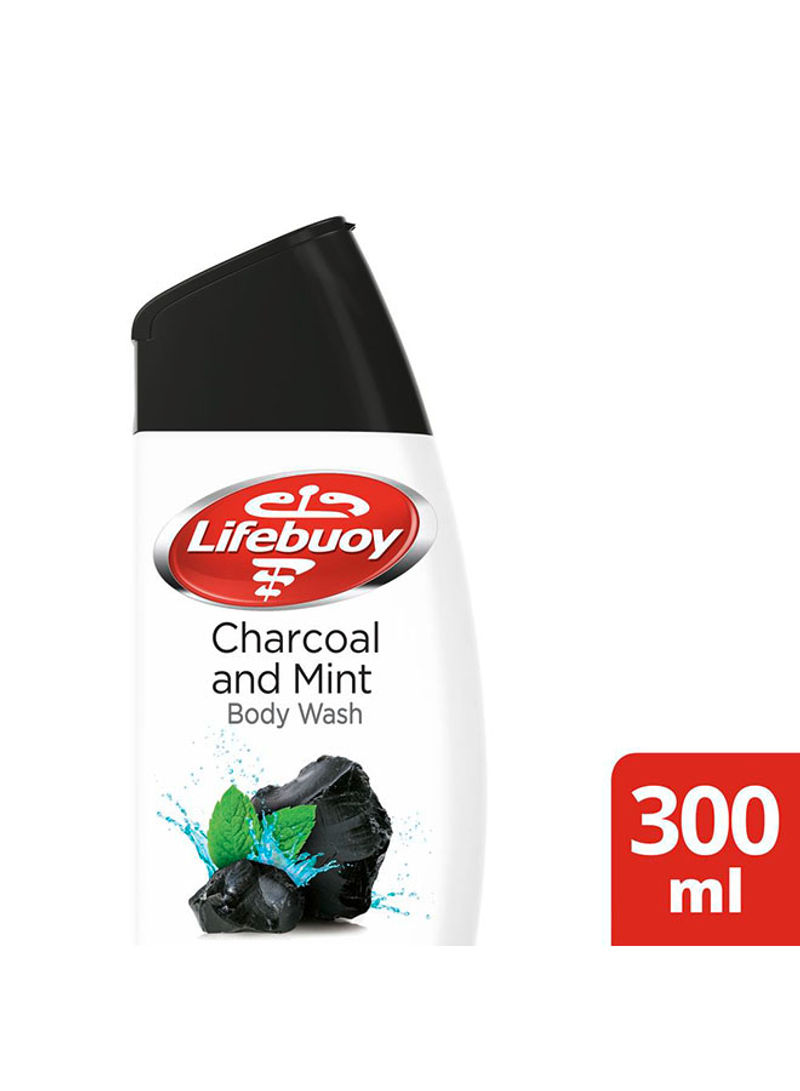 Charcoal And Mint Antibacterial Body Wash 300ml