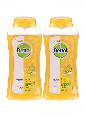 Fresh Anti-bacterial Body Wash 250ml Pack of 2