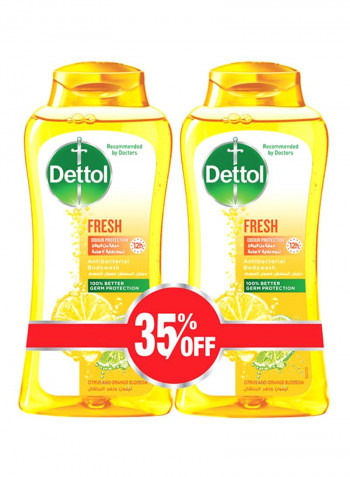 Fresh Anti-bacterial Body Wash 250ml Pack of 2