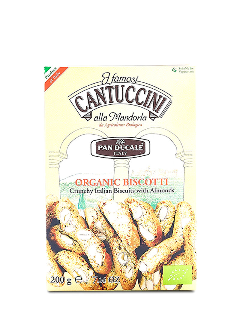 Organic Cantuccini Biscuits With Almonds 200g