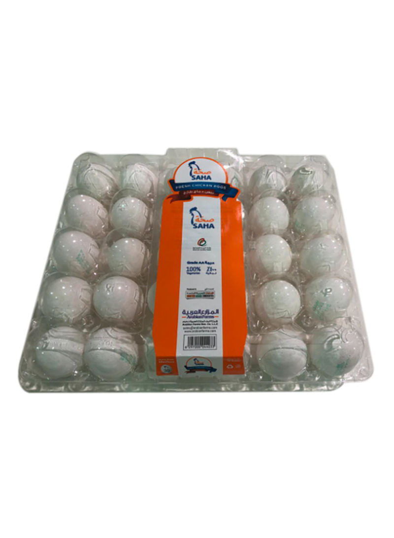 White Eggs Medium 30 Pieces