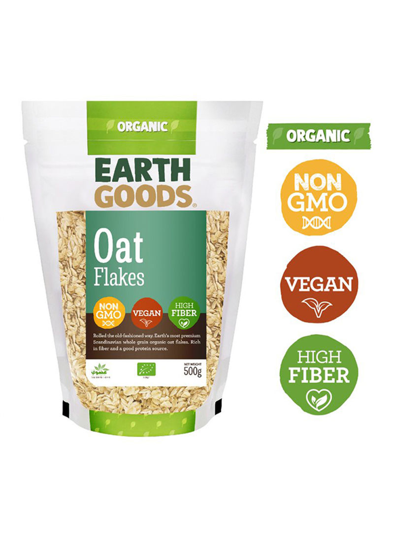 Organic High Fiber Gluten-Free Oat Flakes 500g