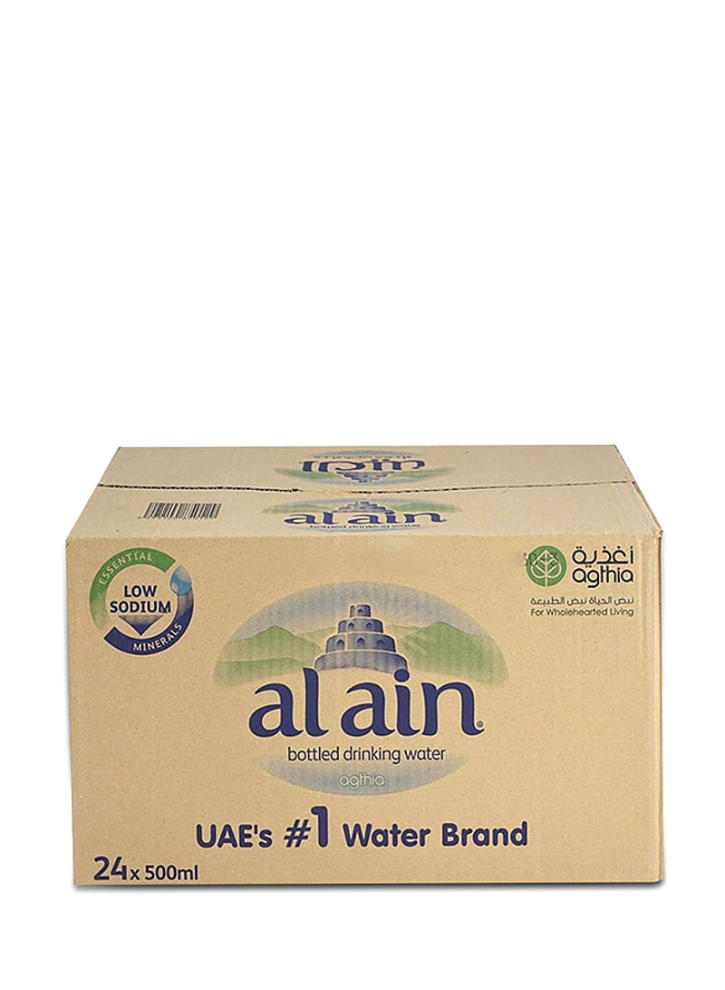 Natural Bottled Water 500ml Pack of 24