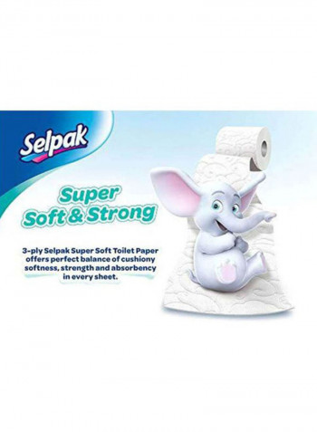Pack Of 9 Super Soft Toilet Paper