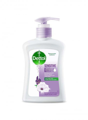 Sensitive Anti-Bacterial Liquid Hand Wash 400ml - Lavender And White Musk