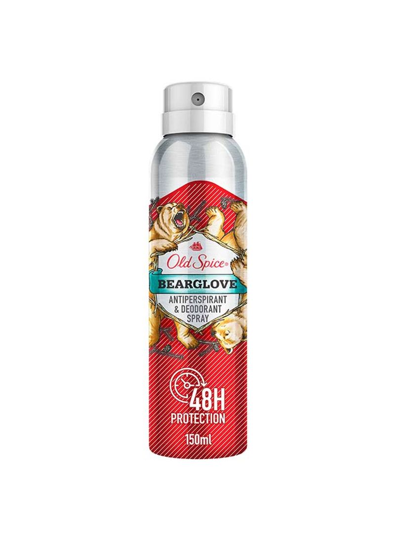 Bearglove Antiperspirant And Deodorant Spray 150ml