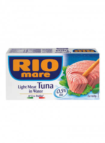 Light Meat Tuna In Water 160g Pack of 2