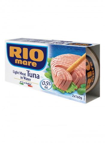 Light Meat Tuna In Water 160g Pack of 2