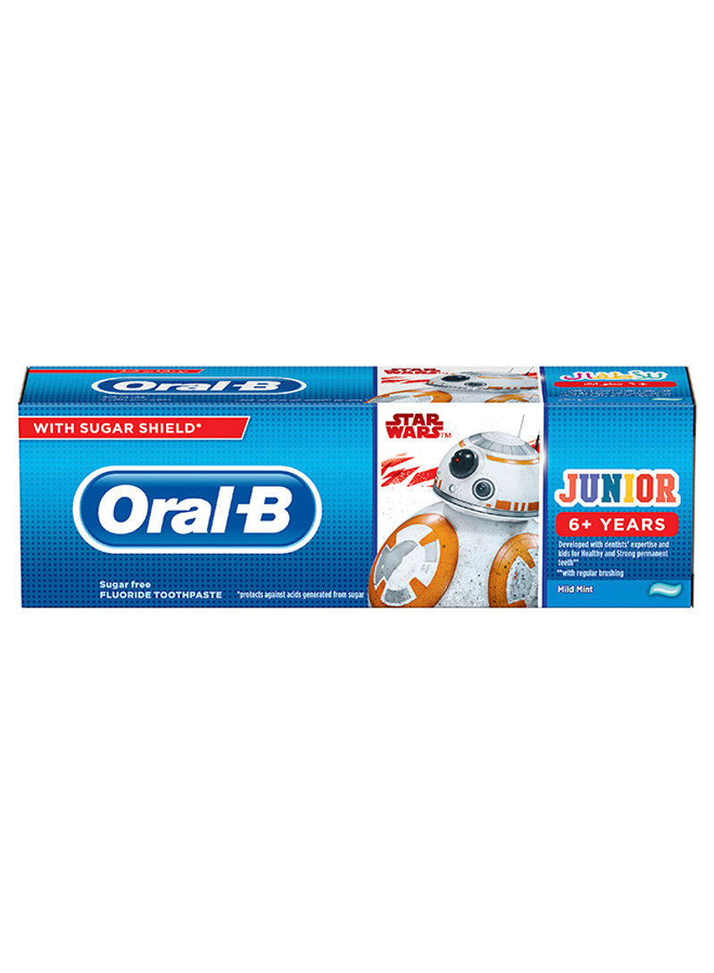 Junior Star Wars Toothpaste For 6+ Years Pack Of 2 75ml