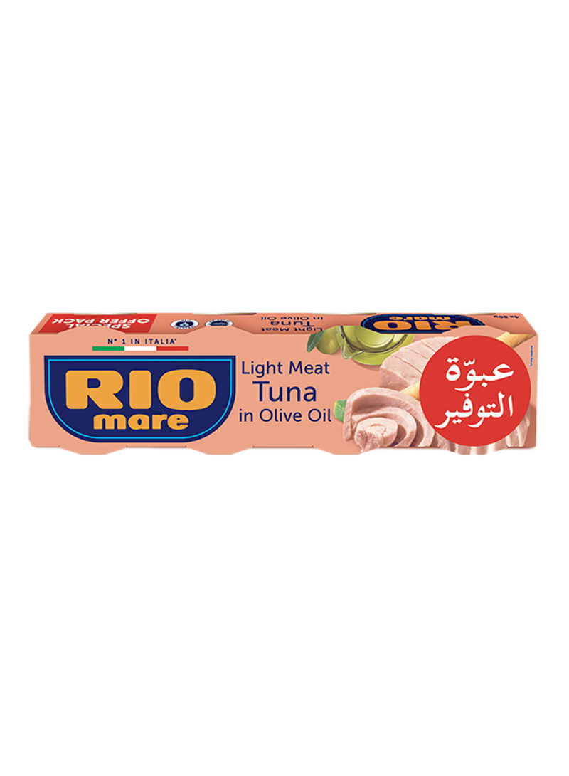 Light Meat Tuna In Olive Oil 80g Pack of 4
