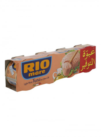 Light Meat Tuna In Olive Oil 80g Pack of 4