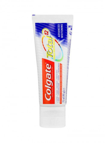 Total 12 Pro Whitening Toothpaste 75ml