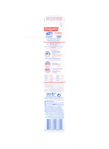 360 Medium Toothbrush Multicolour