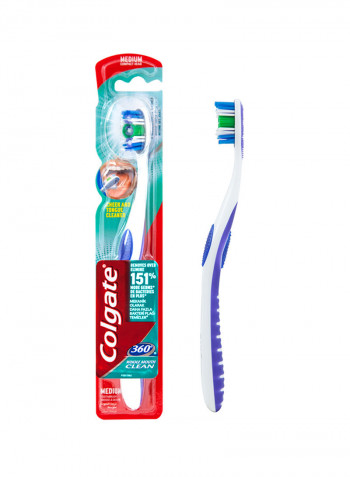 360 Medium Toothbrush Multicolour