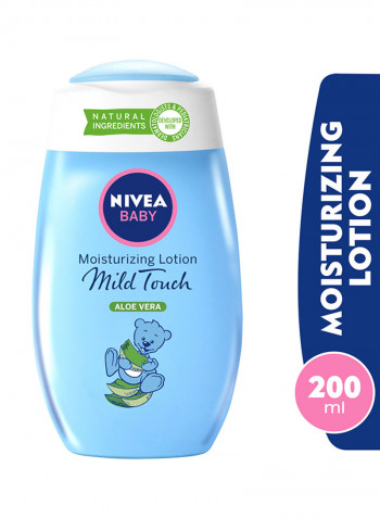 Baby Mild Touch Moisturizing Lotion, Aloe Vera, 200ml