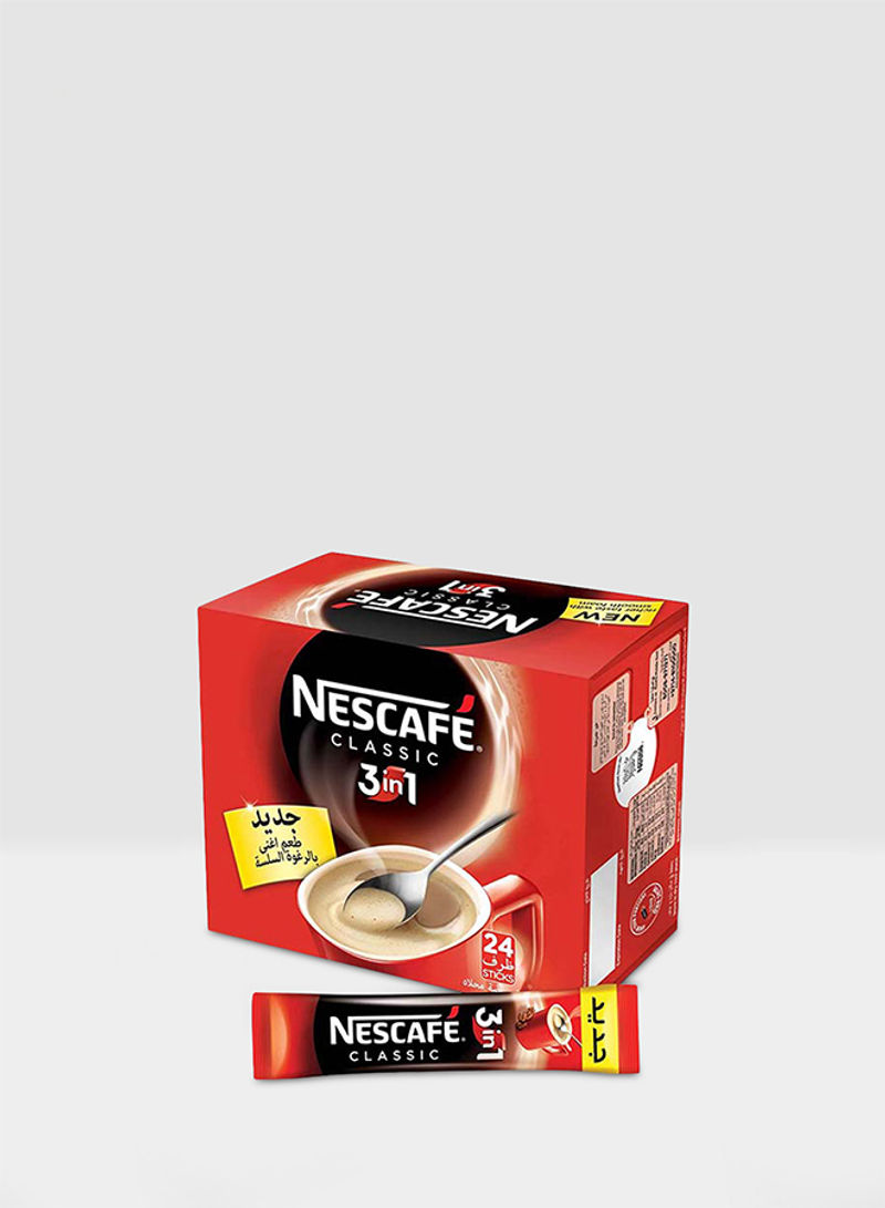 Classic 3 in 1 Coffee Mix 20g Pack of 24