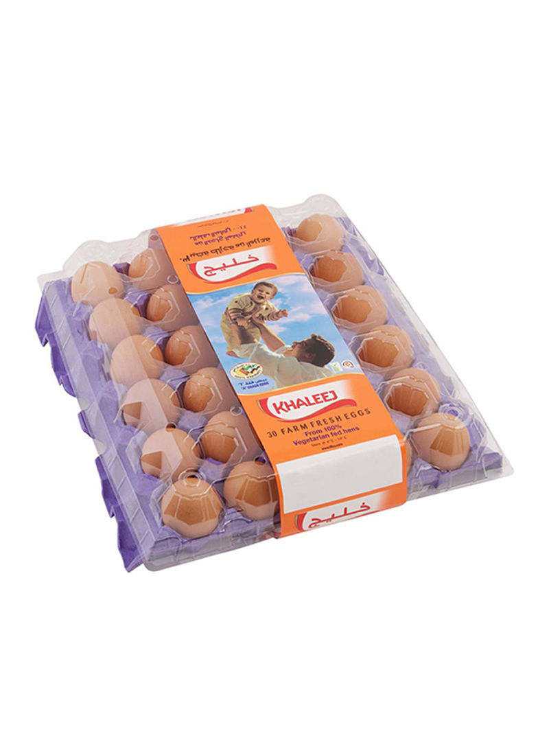 Brown Eggs  Large 30 Pieces