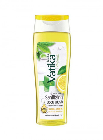 Sanitizing Lemon And Tea Tree Body Wash 425ml