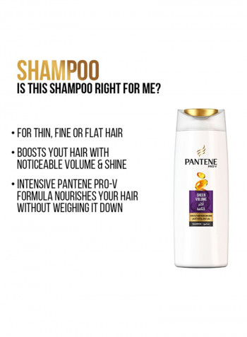Pro-V Sheer Volume Shampoo Clear 400ml