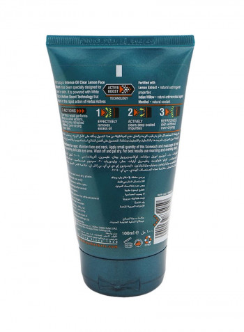 Intense Oil Clear Lemon Face Wash 100ml