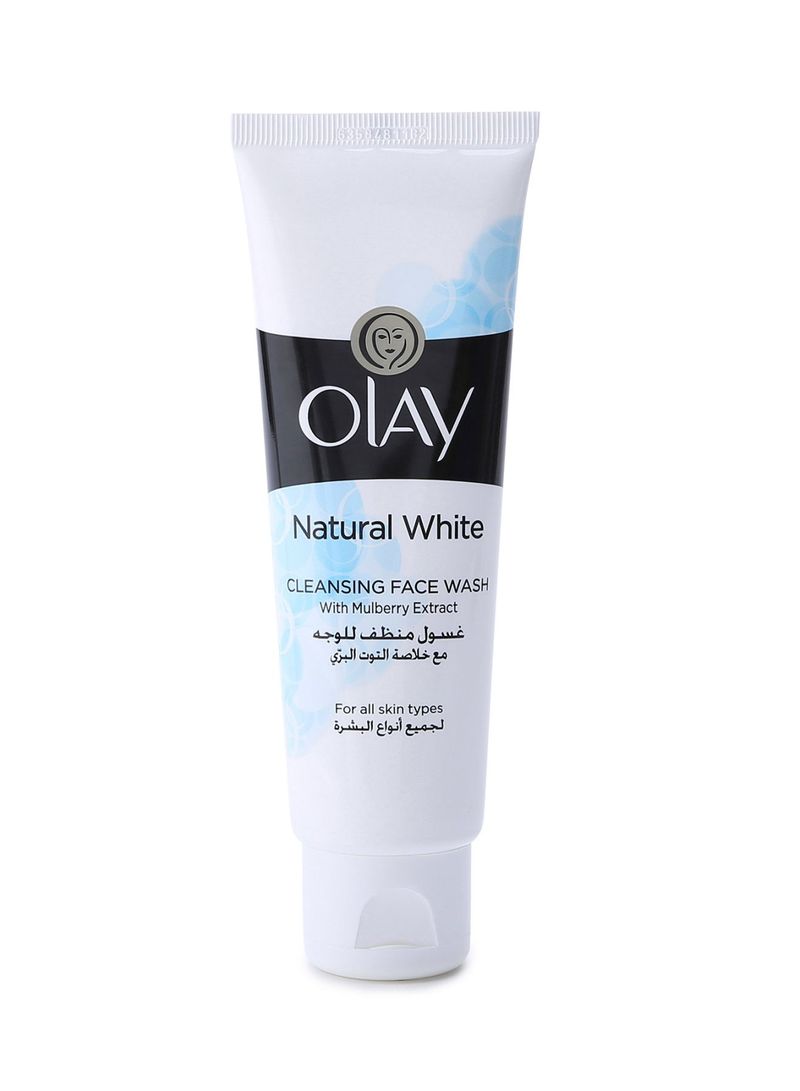 Natural White Cleansing Face Wash 100ml