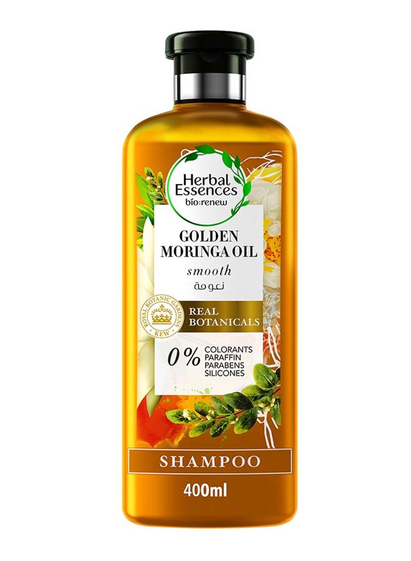 Renew Natural Shampoo with Golden Moringa Oil for Hair Smoothness 400ml