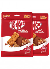 Mini Moments Lotus Chocolate Pouch 122.5g Pack of 2