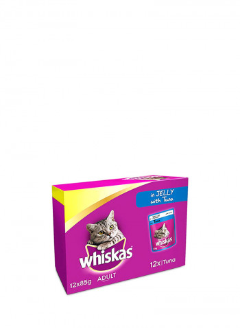 Tuna Wet Cat Food Pouch Pack of 12 85g