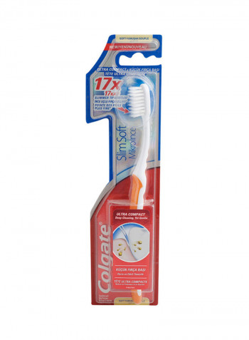 Slim Soft Toothbrush Multicolour