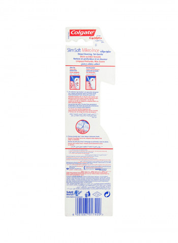 Slim Soft Toothbrush Multicolour