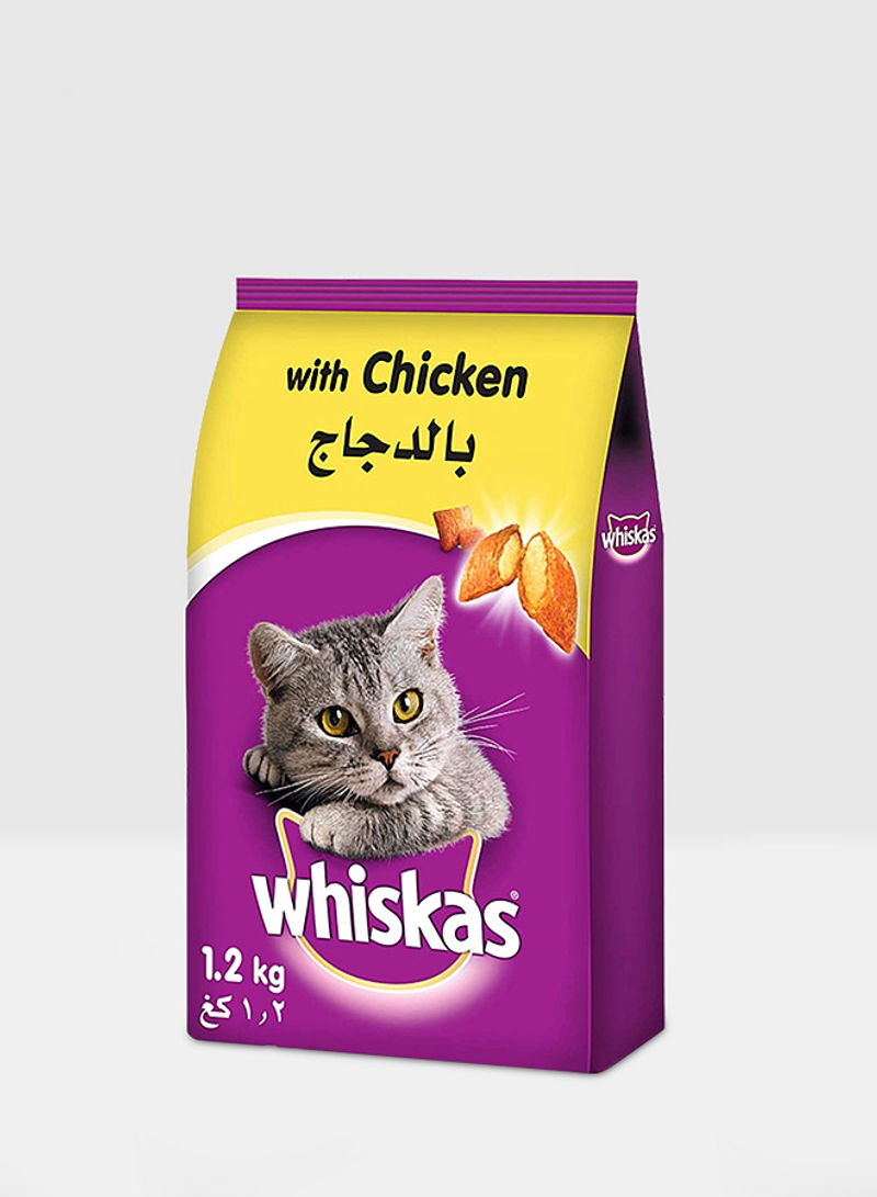 Chicken Dry Cat Food Adult 1+ years 1.2kg