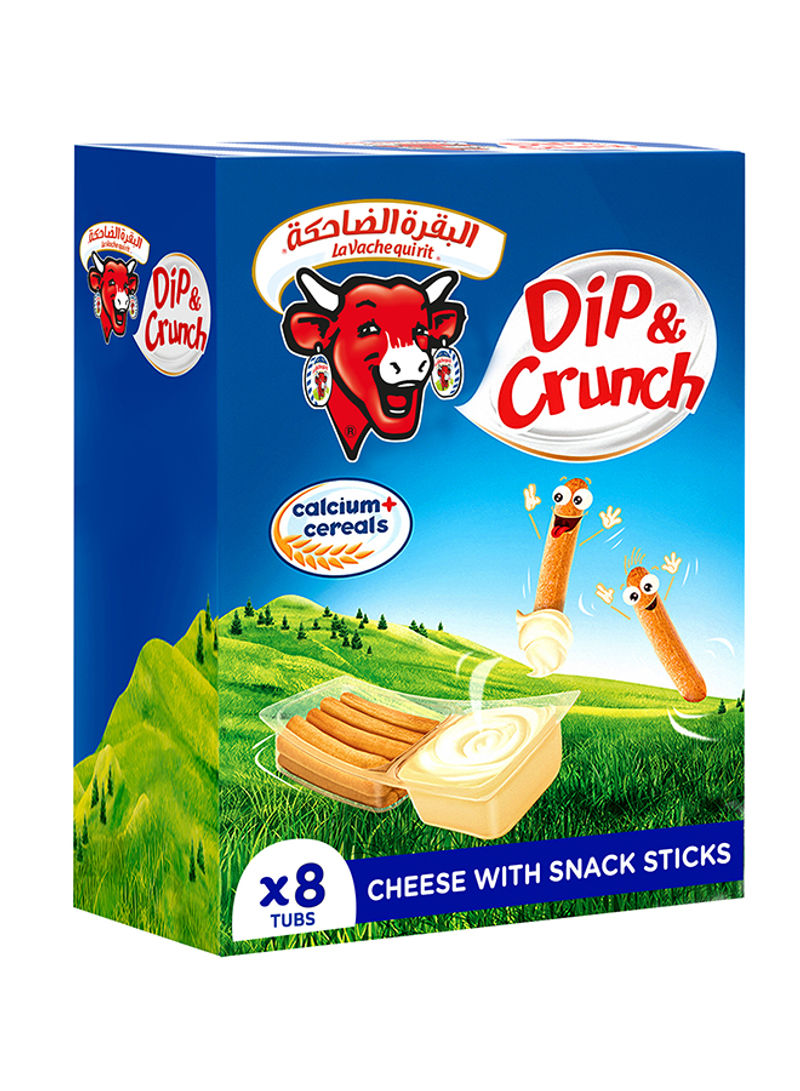 Dip And Crunch, Cheese And Breadstick Snack, 8 Pieces 280g