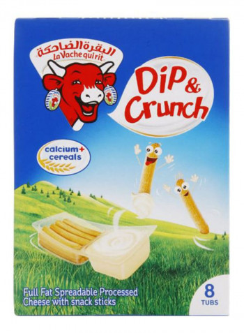 Dip And Crunch, Cheese And Breadstick Snack, 8 Pieces 280g