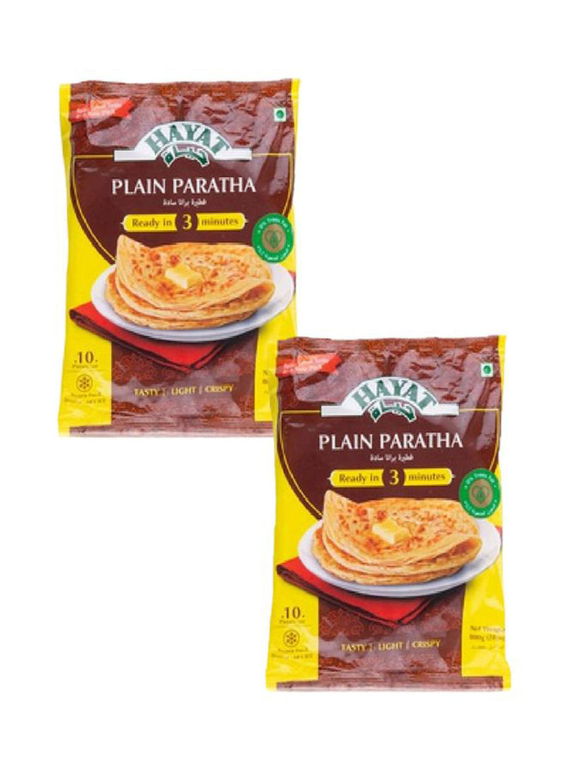 Pack Of 2 Plain Parantha 800g Pack of 2