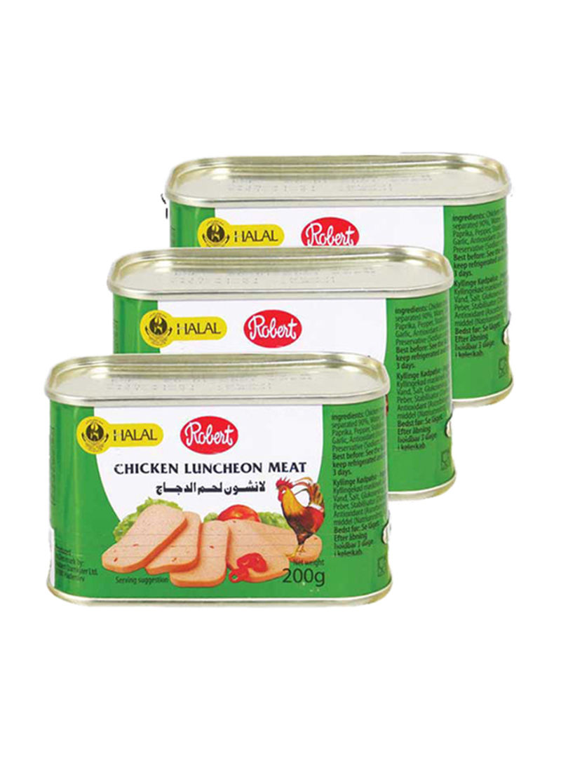 Chicken Luncheon Meat 200g Pack of 3