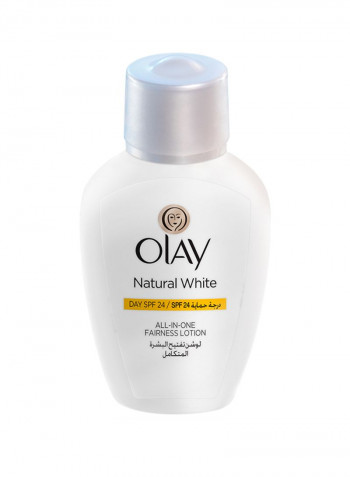 Natural White All-In-One Fairness Day Lotion With SPF24 75ml