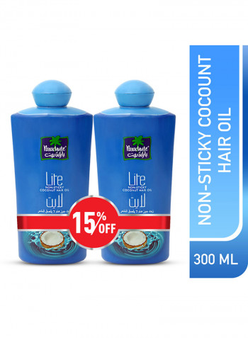 Hair Oil Lite 300ml Pack of 2