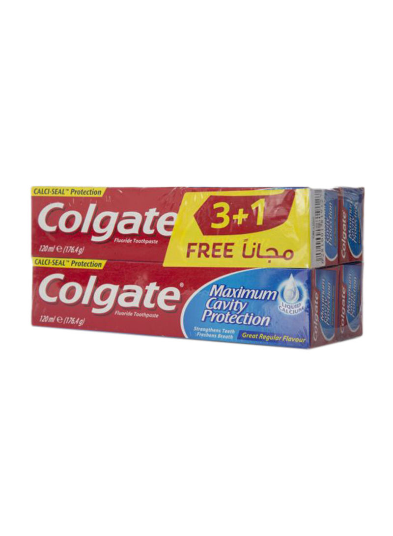 Pack Of 4 Tooth Paste 120ml