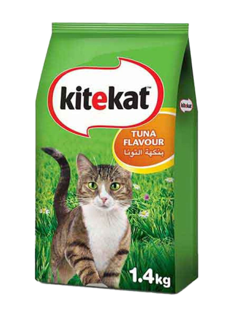 Tuna Flavour Dry Adult Cat Food 1.4Kg