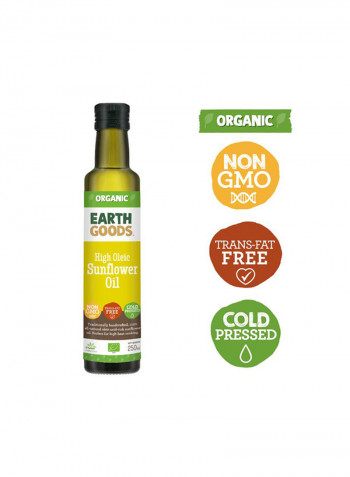 Organic High Oleic Sunflower Oil 250ml