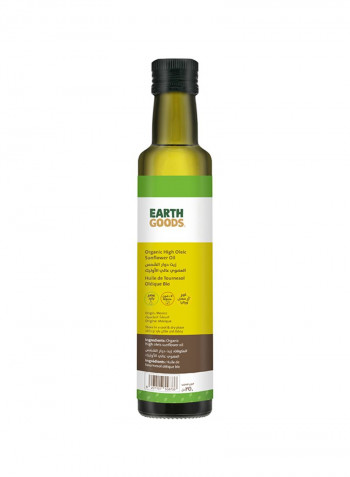 Organic High Oleic Sunflower Oil 250ml